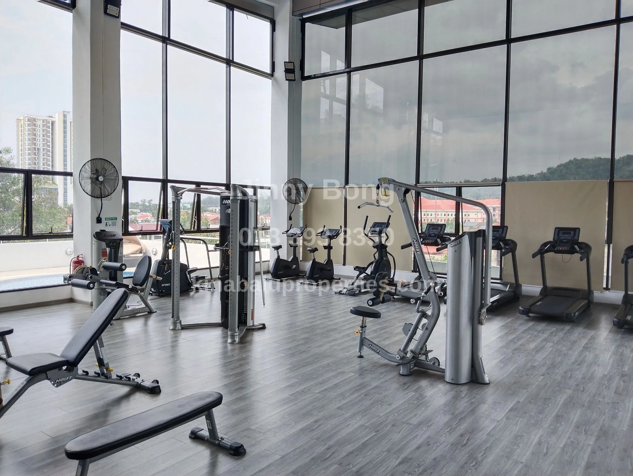 Fully equipped gym
