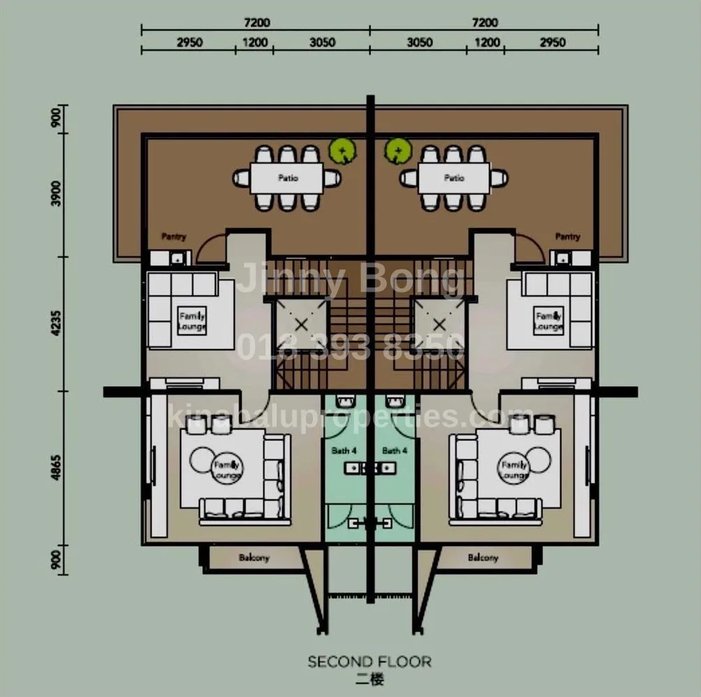 Floor Plan - Second Floor